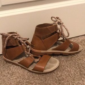 Sorel Lace-Up Gladiator Sandal